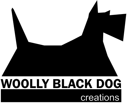 Woolly Black Dog Creation